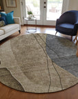 Addison Rugs Modern Brown Washable Indoor-Outdoor Rug