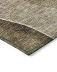 Addison Rugs Modern Brown Washable Indoor-Outdoor Rug