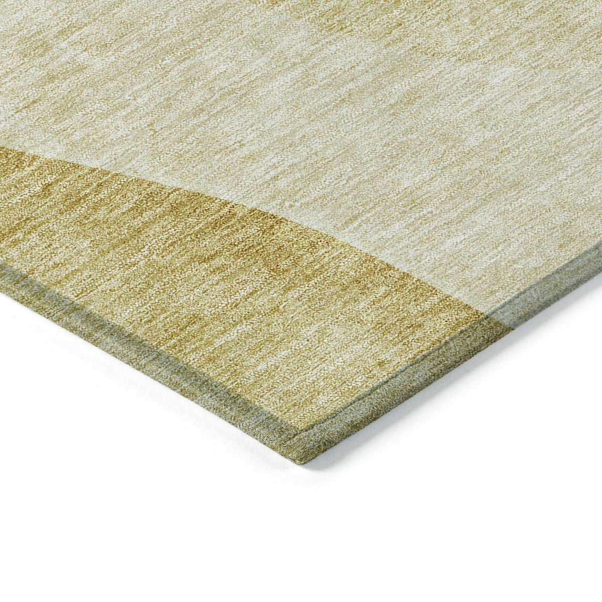 Addison Rugs Modern Gold Washable Indoor-Outdoor Rug
