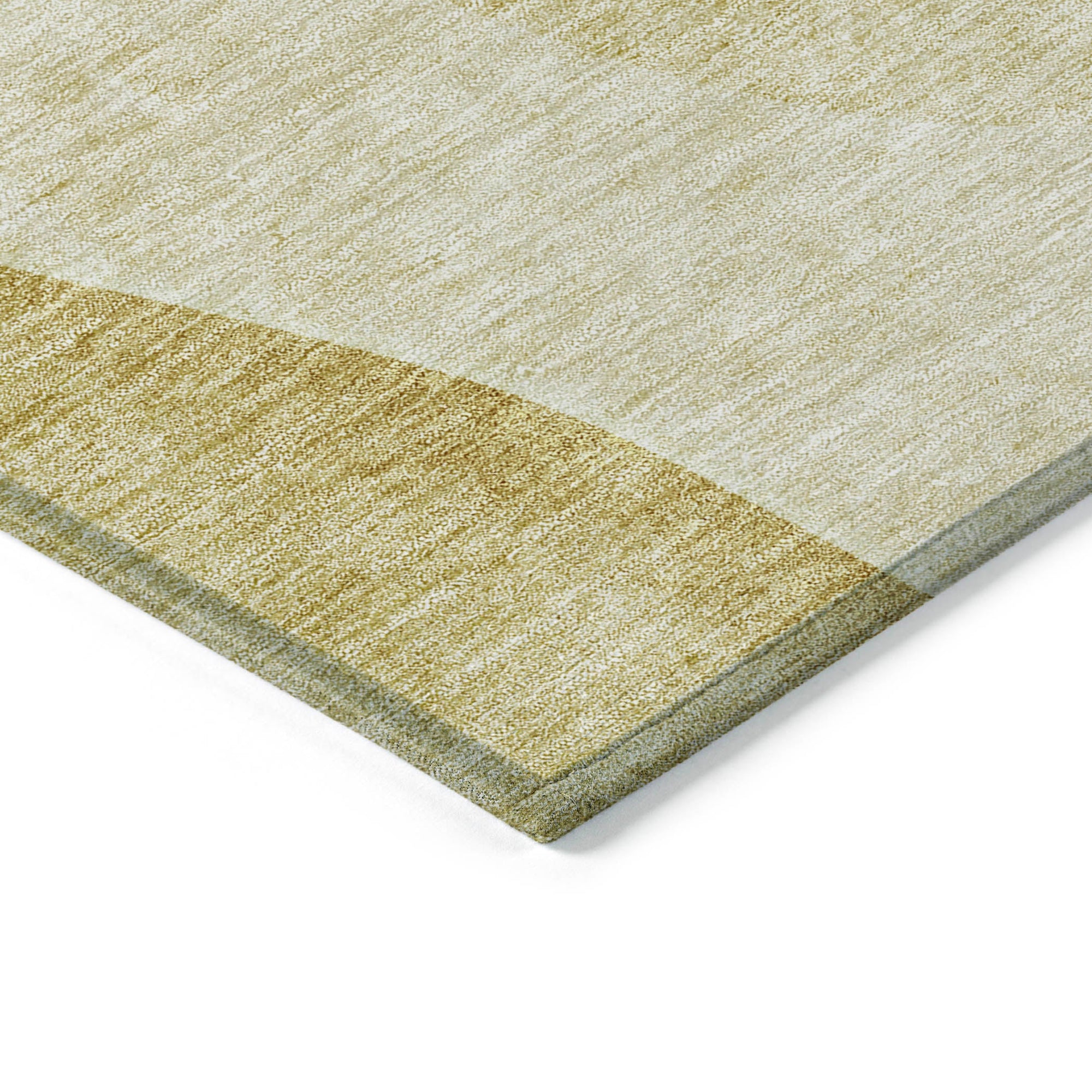 Addison Rugs Modern Gold Washable Indoor-Outdoor Rug