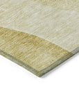 Addison Rugs Modern Gold Washable Indoor-Outdoor Rug