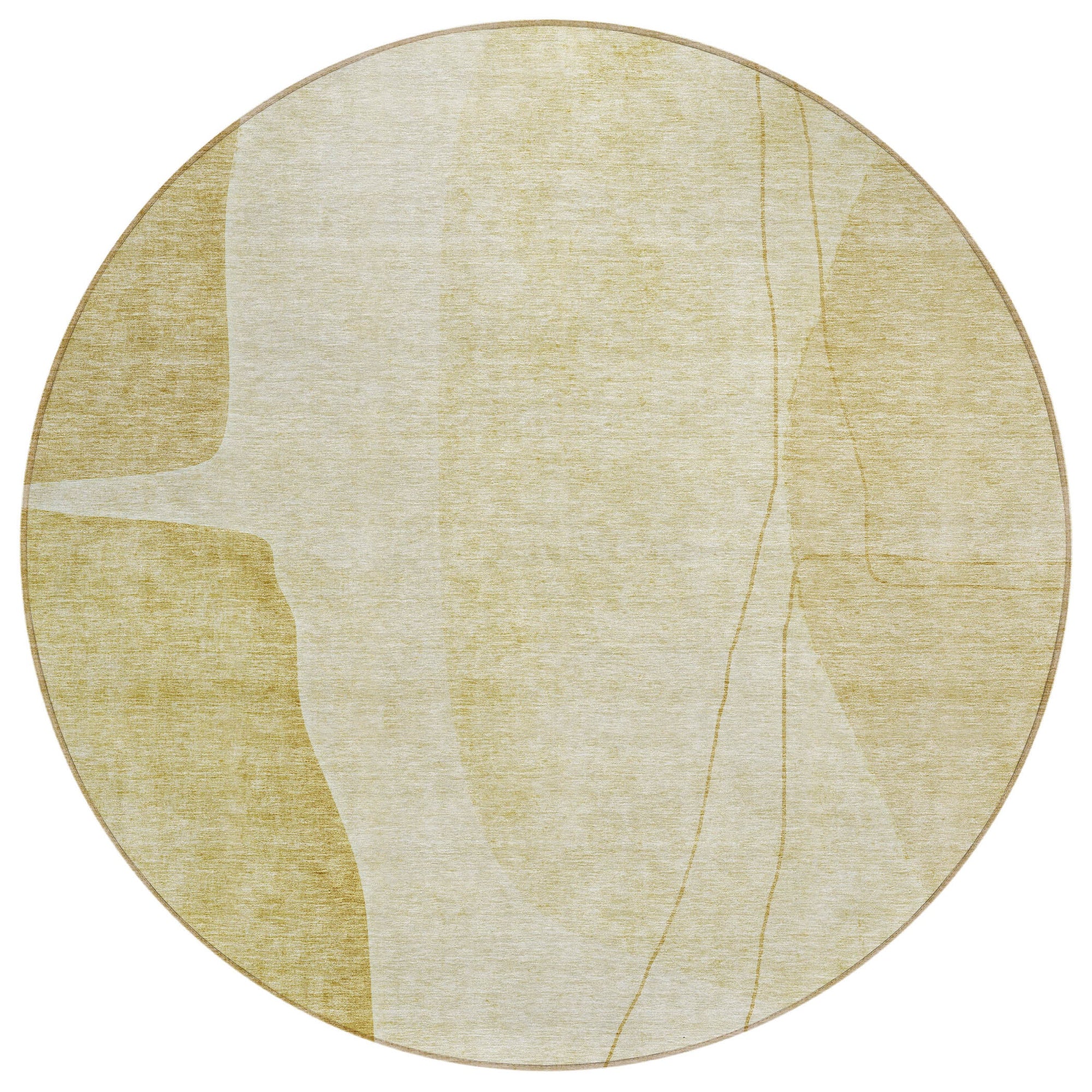 Addison Rugs Modern Gold Washable Indoor-Outdoor Rug
