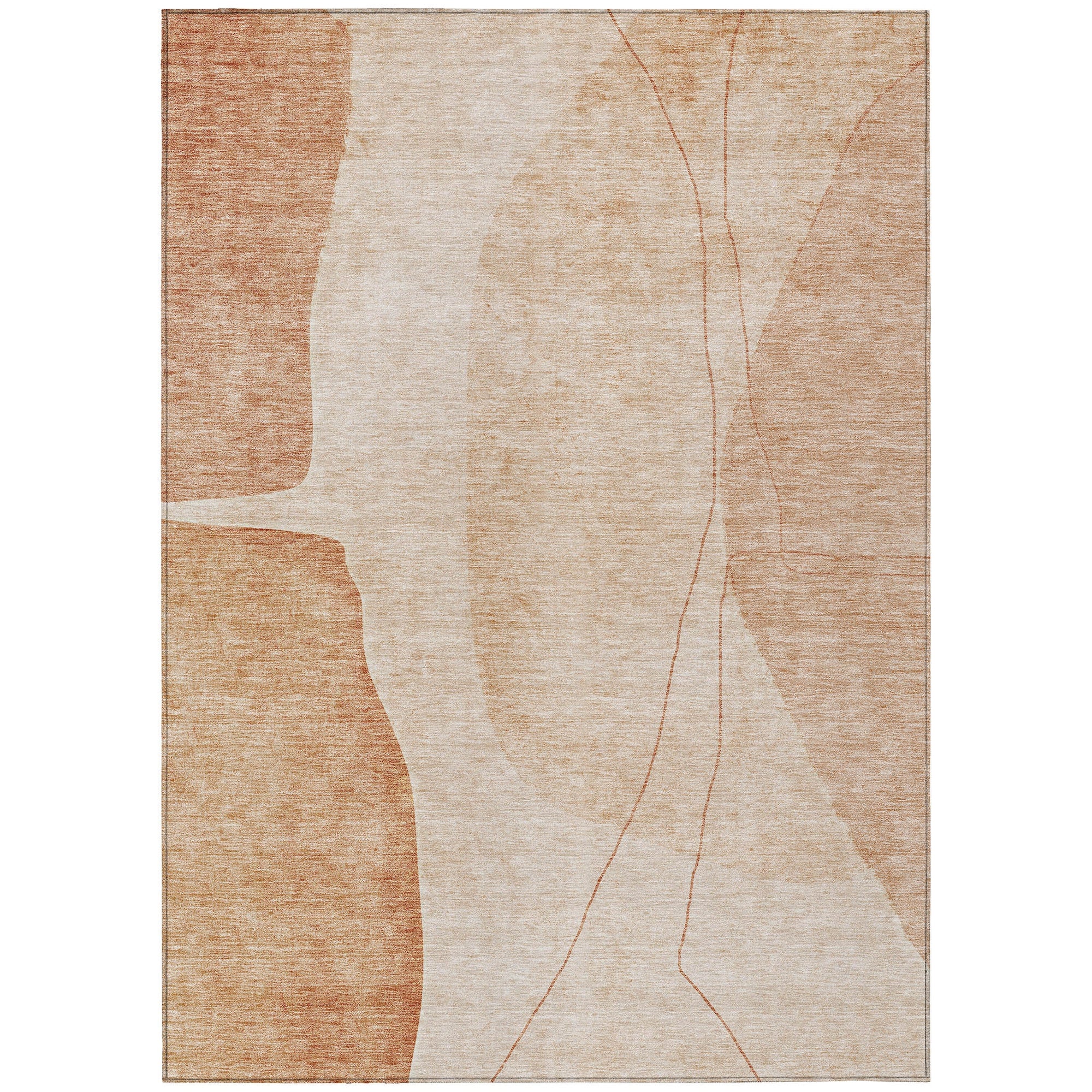 Addison Rugs Modern Terracotta Washable Indoor-Outdoor Rug