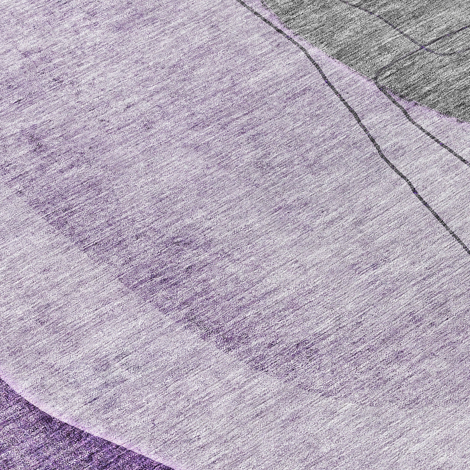 Addison Rugs Modern Purple Washable Indoor-Outdoor Rug