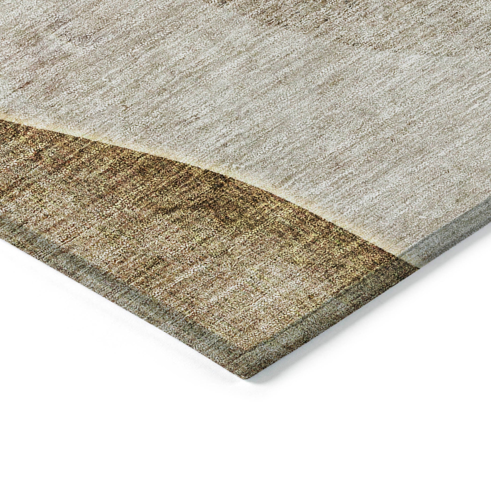 Addison Rugs Modern Taupe Washable Indoor-Outdoor Rug