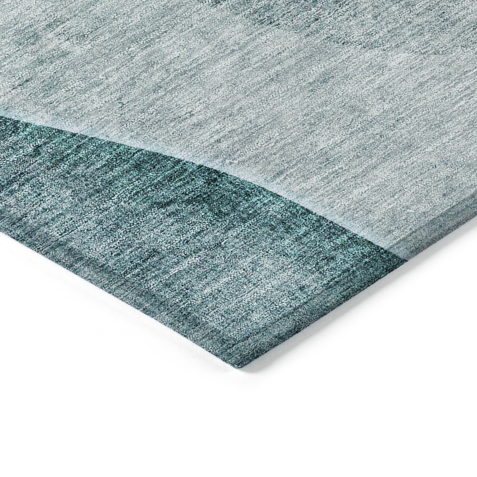 Addison Rugs Modern Teal Washable Indoor-Outdoor Rug