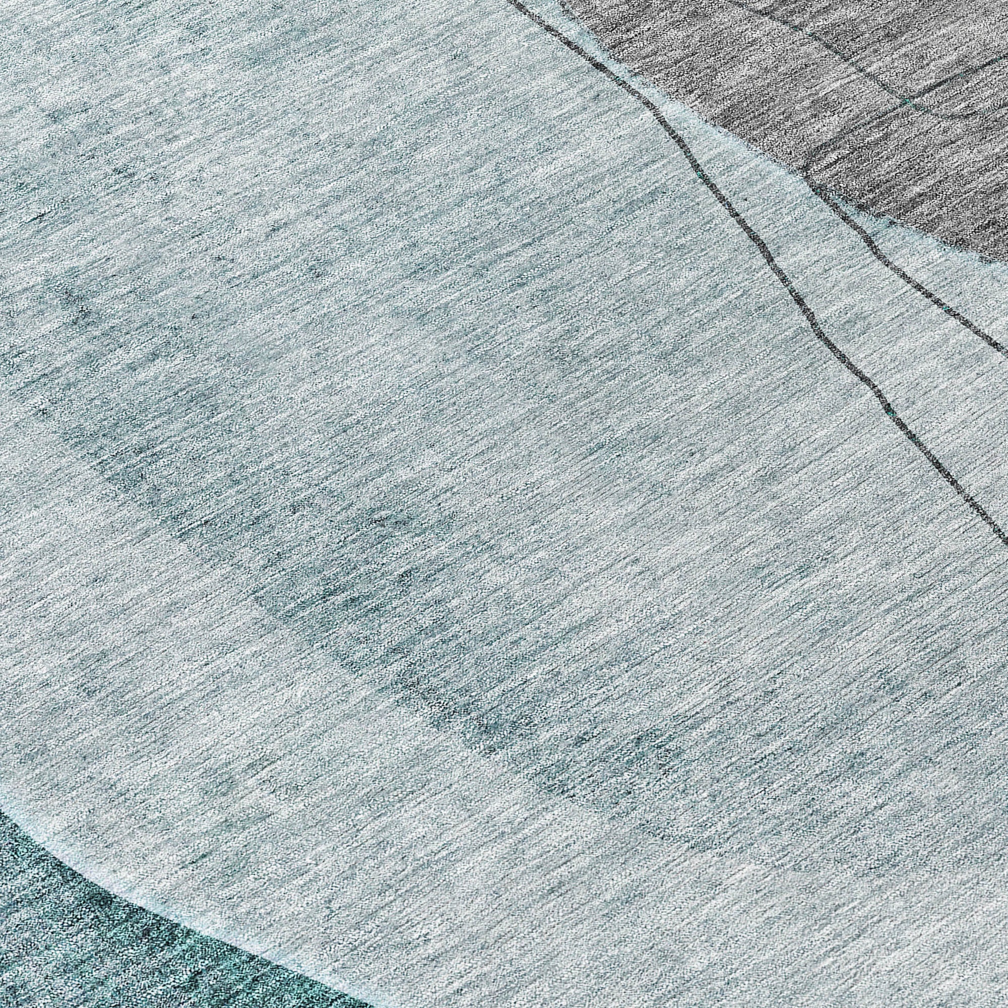Addison Rugs Modern Teal Washable Indoor-Outdoor Rug