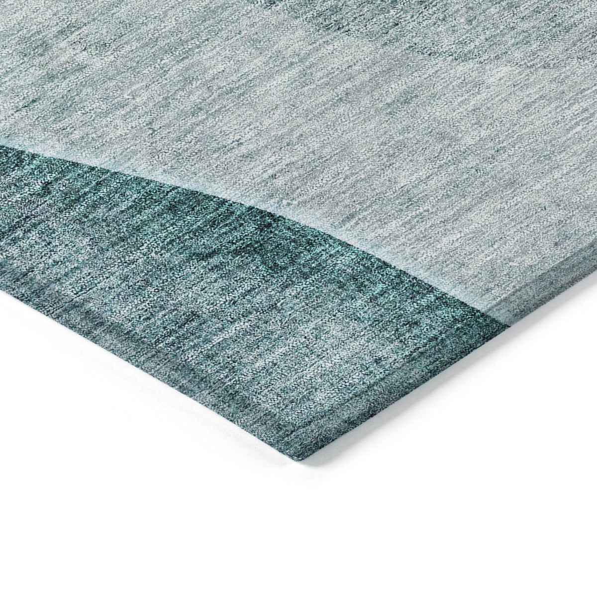 Addison Rugs Modern Teal Washable Indoor-Outdoor Rug