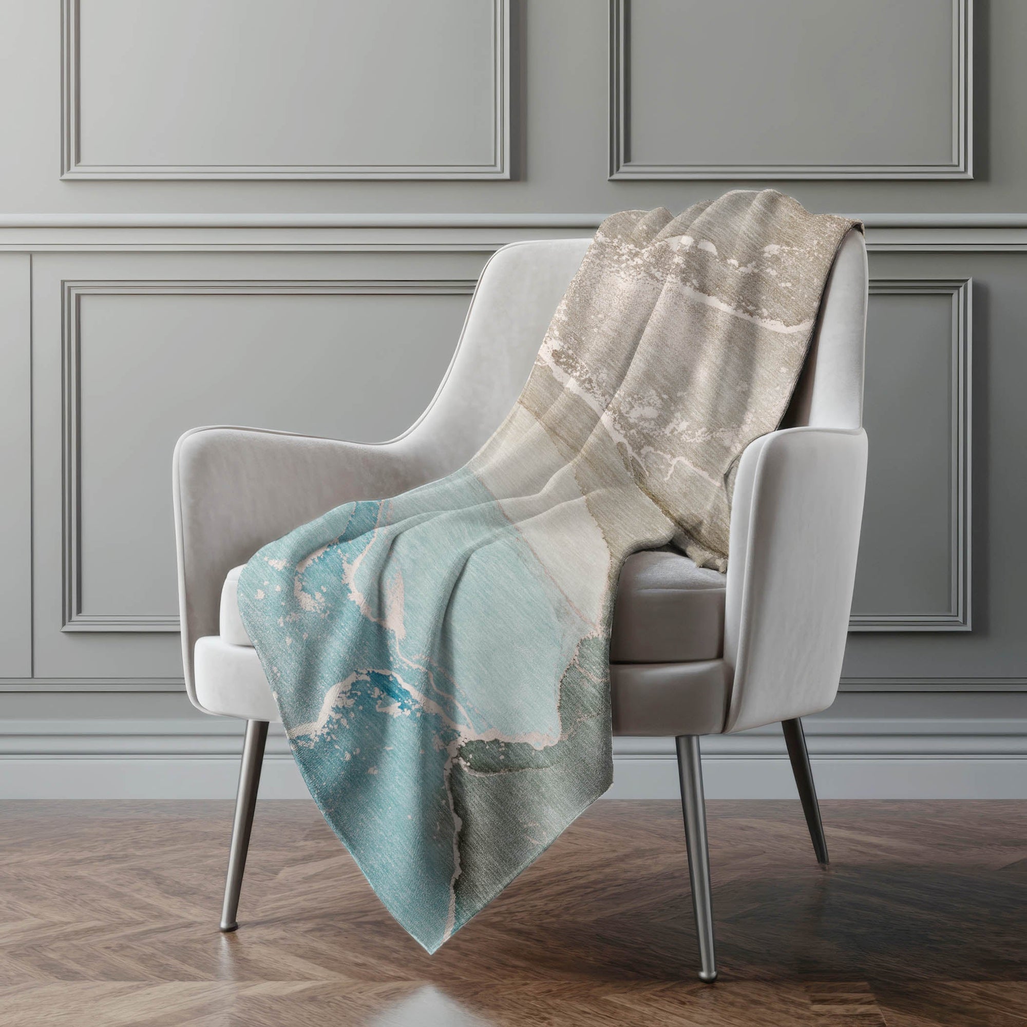 Addison Rugs Muted Whispers 50" x 70" Throw Blanket