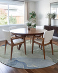Addison Rugs Muted Whispers Blue Washable Indoor-Outdoor Rug