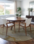 Addison Rugs Muted Whispers Brown Washable Indoor-Outdoor Rug
