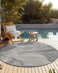 Addison Rugs Muted Whispers Grey Washable Indoor-Outdoor Rug