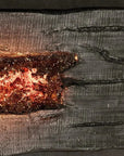 Nature's Wood Rectangle Firepit Table