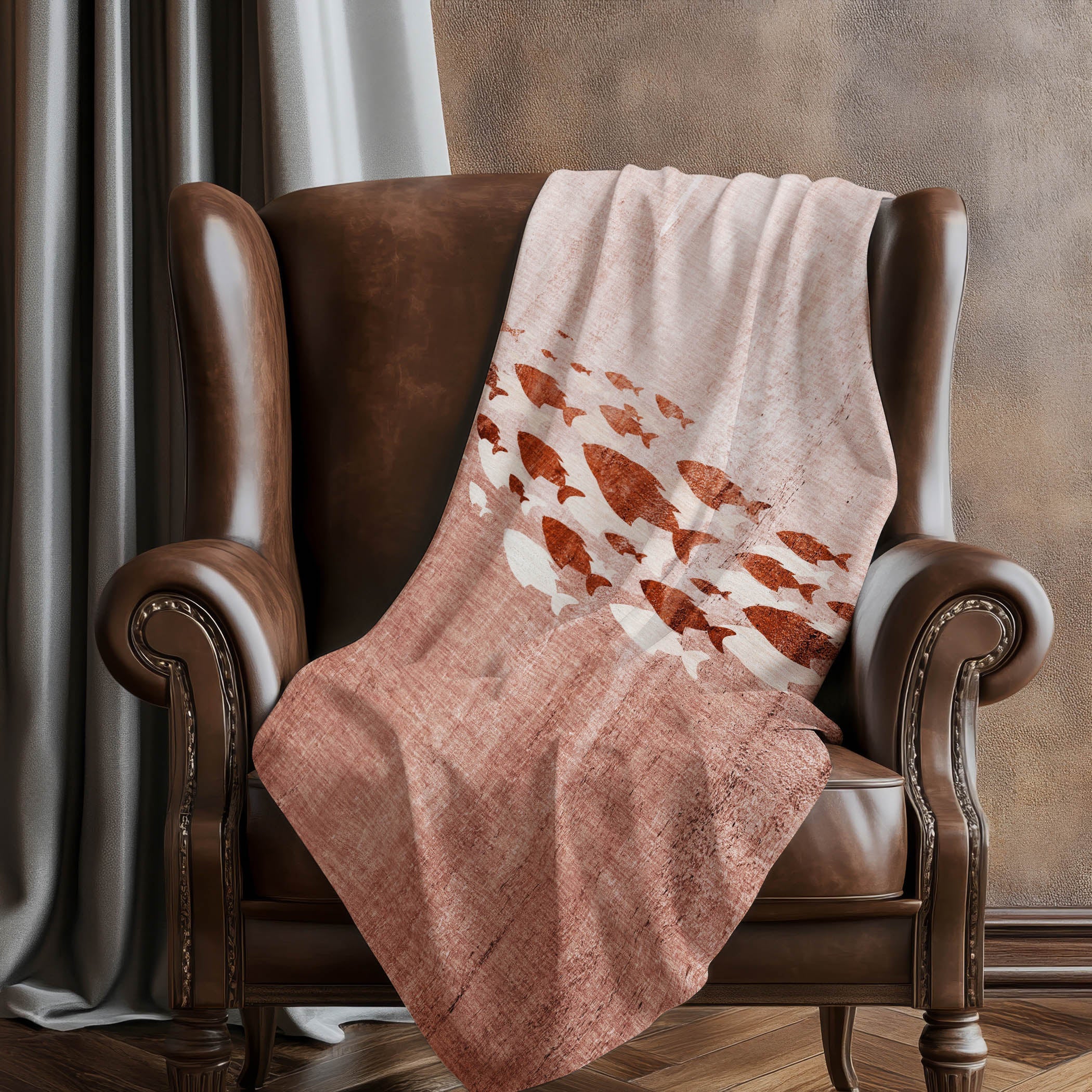 Nautical 50&quot; x 70&quot; Throw Blanket