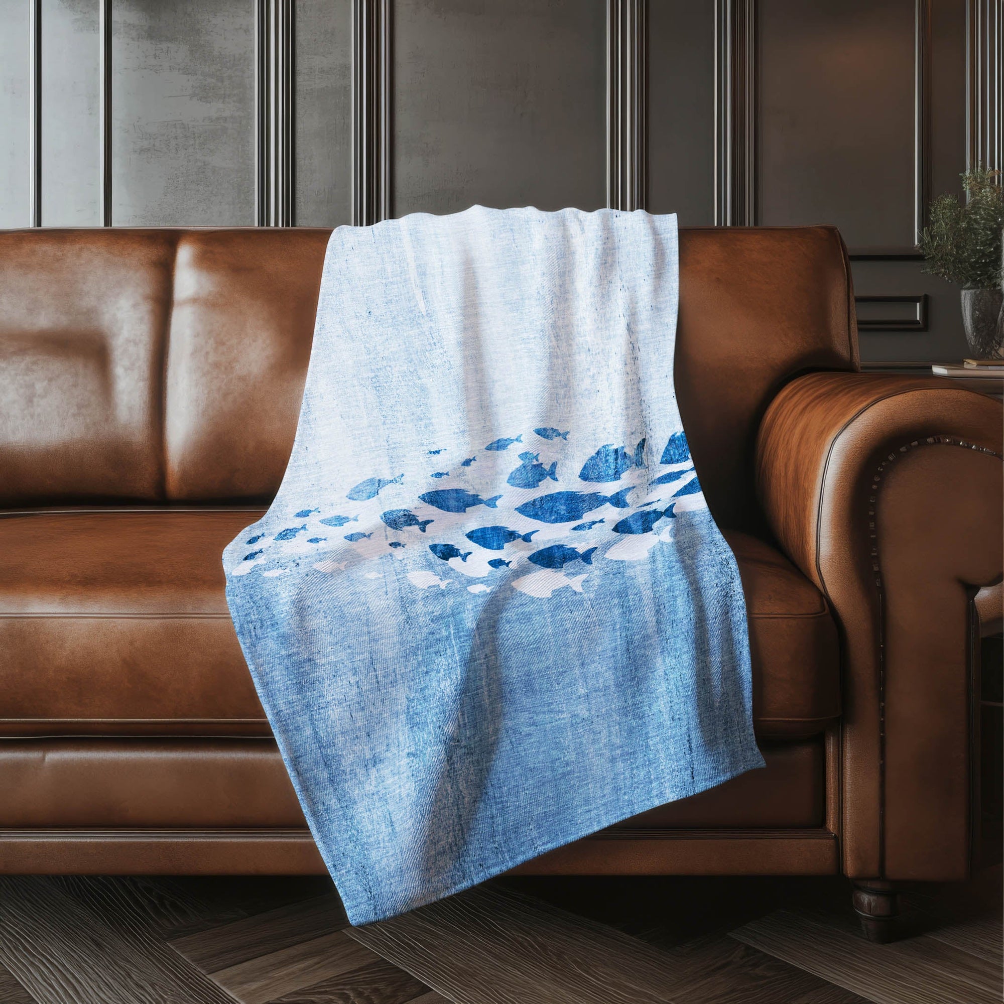 Addison Rugs Nautical 50" x 70" Throw Blanket