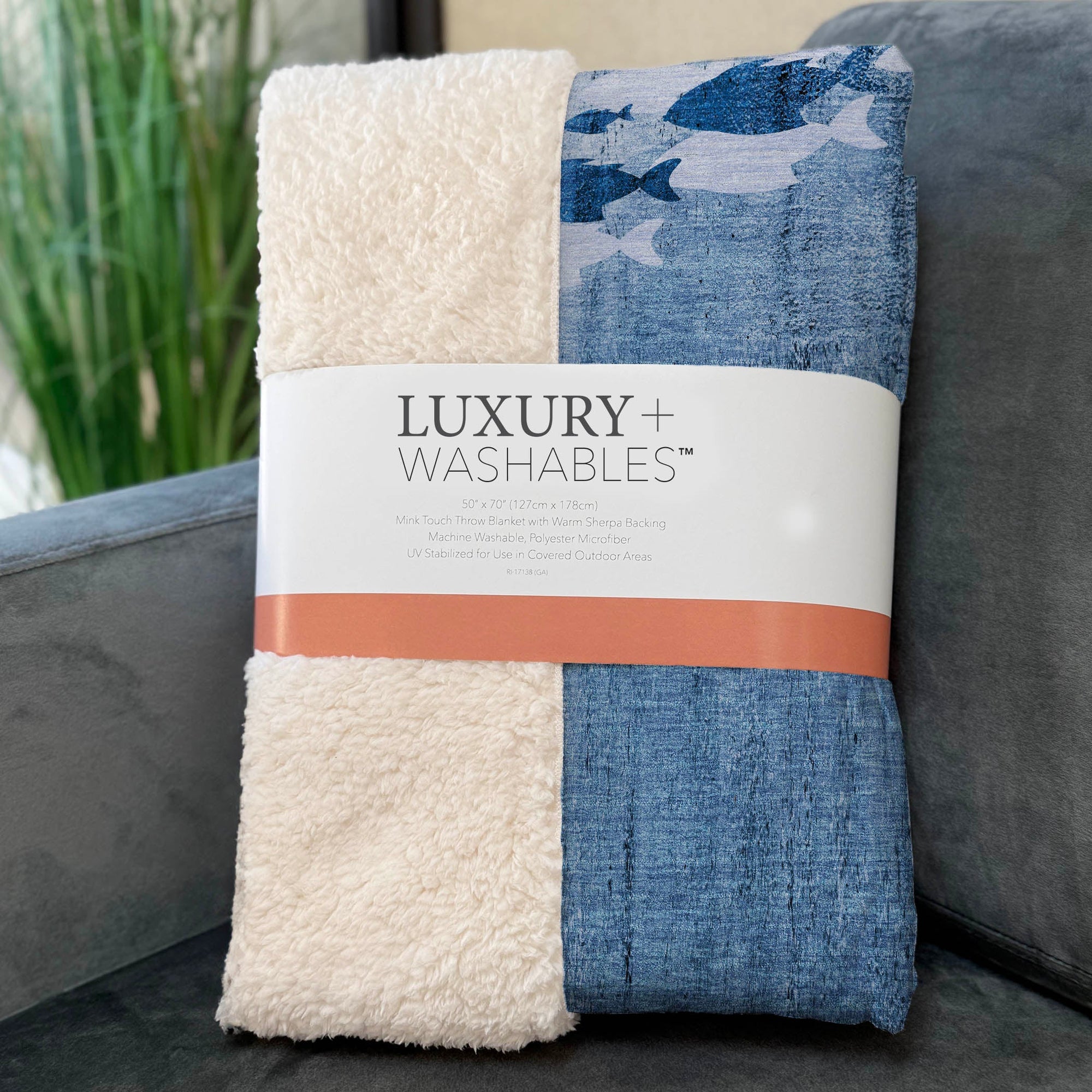 Addison Rugs Nautical 50" x 70" Throw Blanket