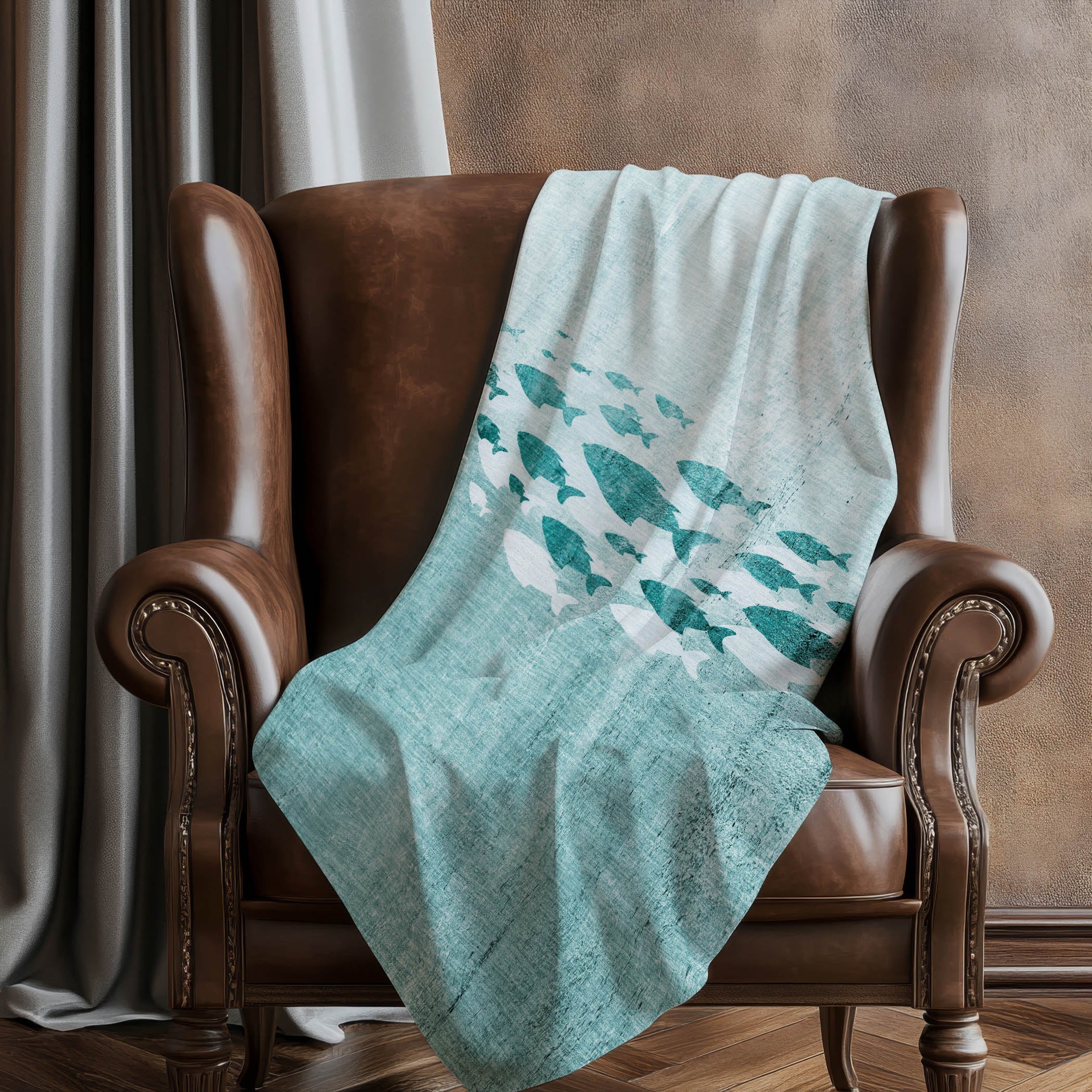 Nautical 50&quot; x 70&quot; Throw Blanket