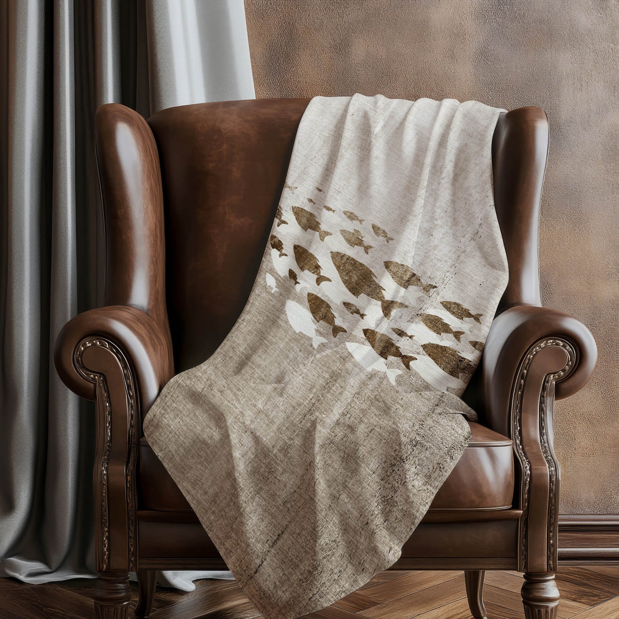 Addison Rugs Nautical 50" x 70" Throw Blanket