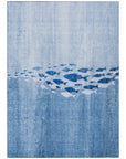 Addison Rugs Nautical Blue Washable Indoor-Outdoor Rug