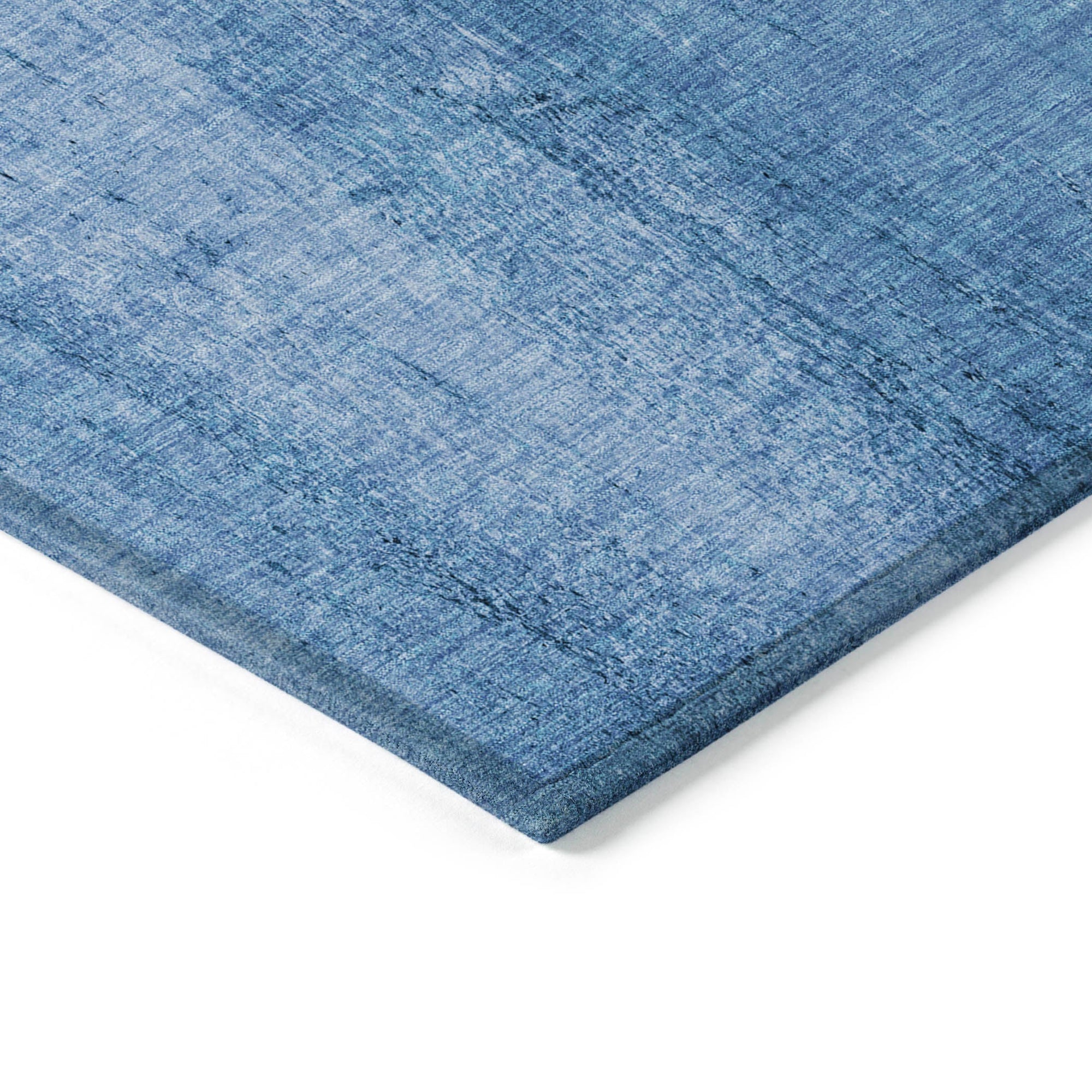 Addison Rugs Nautical Blue Washable Indoor-Outdoor Rug