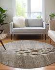 Addison Rugs Nautical Brown Washable Indoor-Outdoor Rug