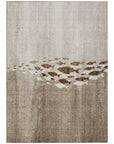 Addison Rugs Nautical Brown Washable Indoor-Outdoor Rug