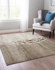 Addison Rugs Nautical Brown Washable Indoor-Outdoor Rug