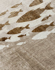 Addison Rugs Nautical Brown Washable Indoor-Outdoor Rug