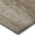 Addison Rugs Nautical Brown Washable Indoor-Outdoor Rug