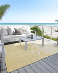 Addison Rugs Nautical Gold Washable Indoor-Outdoor Rug