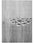 Nautical Grey Washable Indoor-Outdoor Rug