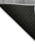 Nautical Grey Washable Indoor-Outdoor Rug