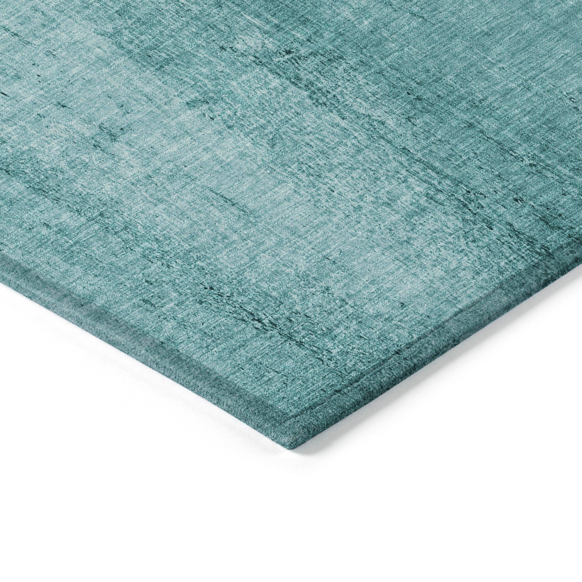 Addison Rugs Nautical Teal Washable Indoor-Outdoor Rug