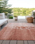Addison Rugs Nautical Terracotta Washable Indoor-Outdoor Rug