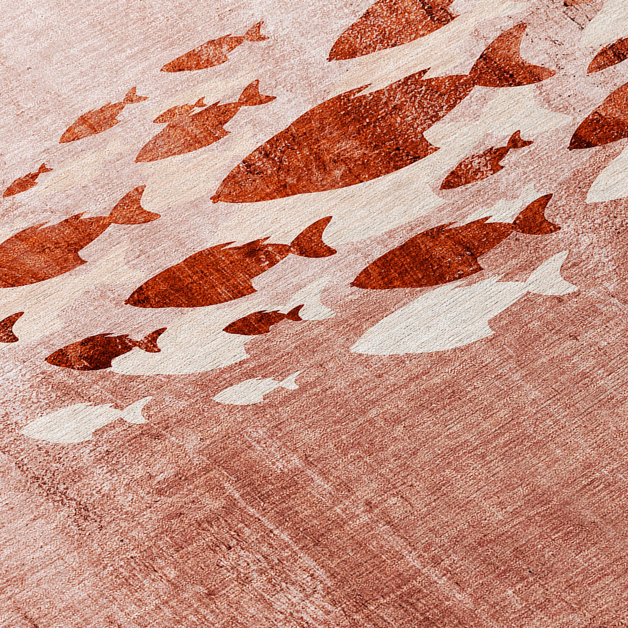 Addison Rugs Nautical Terracotta Washable Indoor-Outdoor Rug