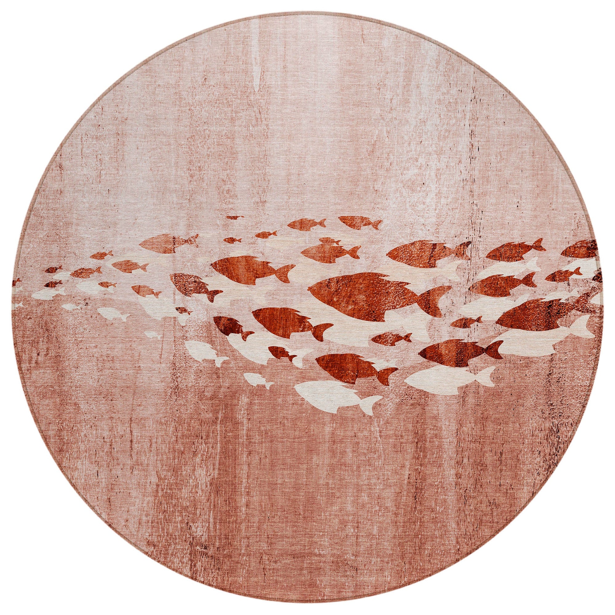 Addison Rugs Nautical Terracotta Washable Indoor-Outdoor Rug