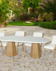 Nicolya Oval Outdoor Dining Table