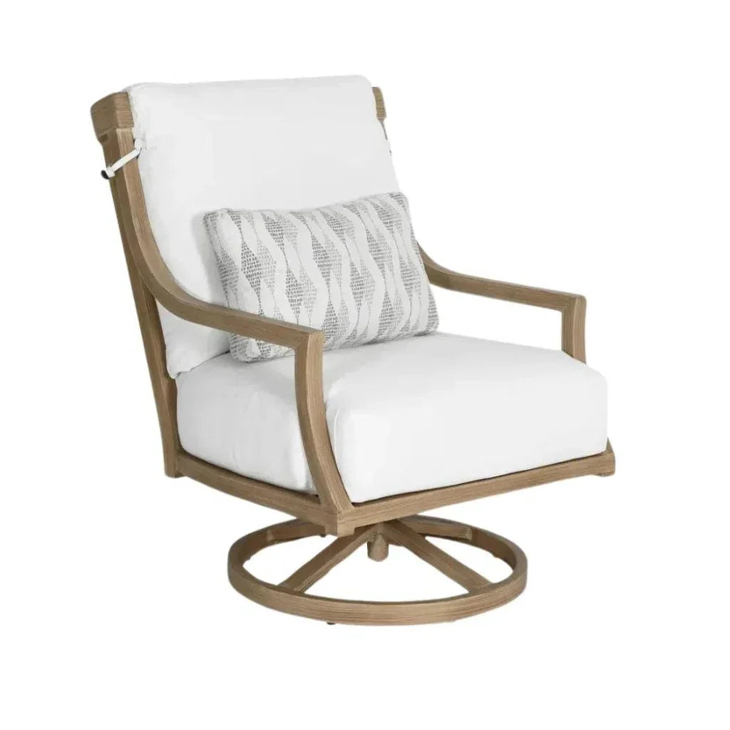 Nicoya High Back Swivel Rocking Lounge Chair with Sunbrella Cushions