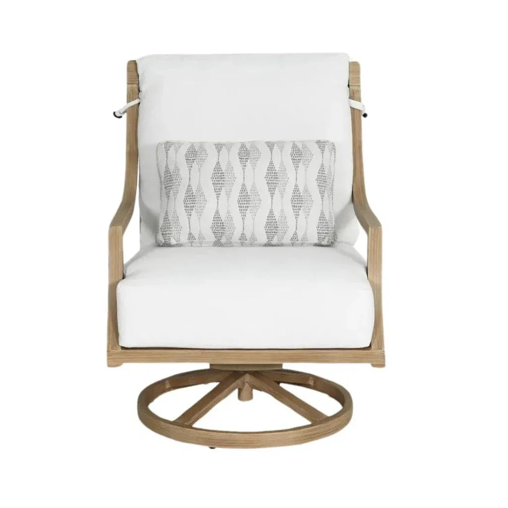 Nicoya High Back Swivel Rocking Lounge Chair with Sunbrella Cushions