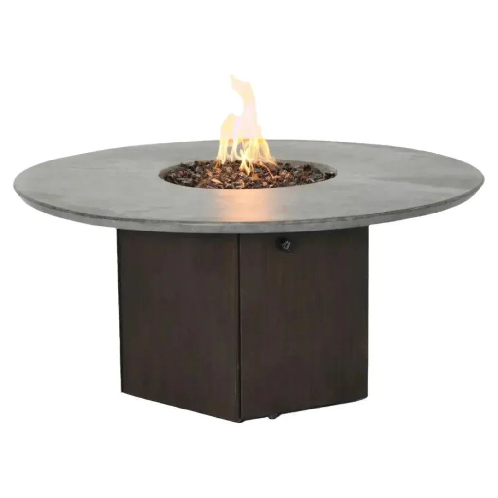 Nicoya Round Coffee Table Firepit by Castelle Cover by Castelle