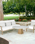 Nicoya Outdoor Round Coffee Table Cast Aluminium