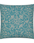 D.V. Kap Outdoor Print Affair Pillow - Turquoise