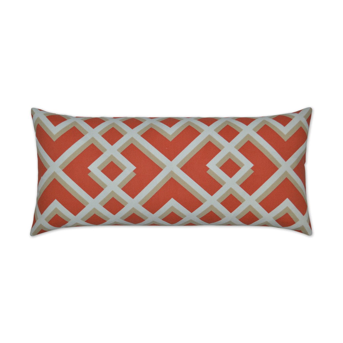 D.V. Kap Outdoor Pergola Lumbar Pillow - Coral