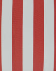 D.V. Kap Outdoor Café Stripe Pillow - Red