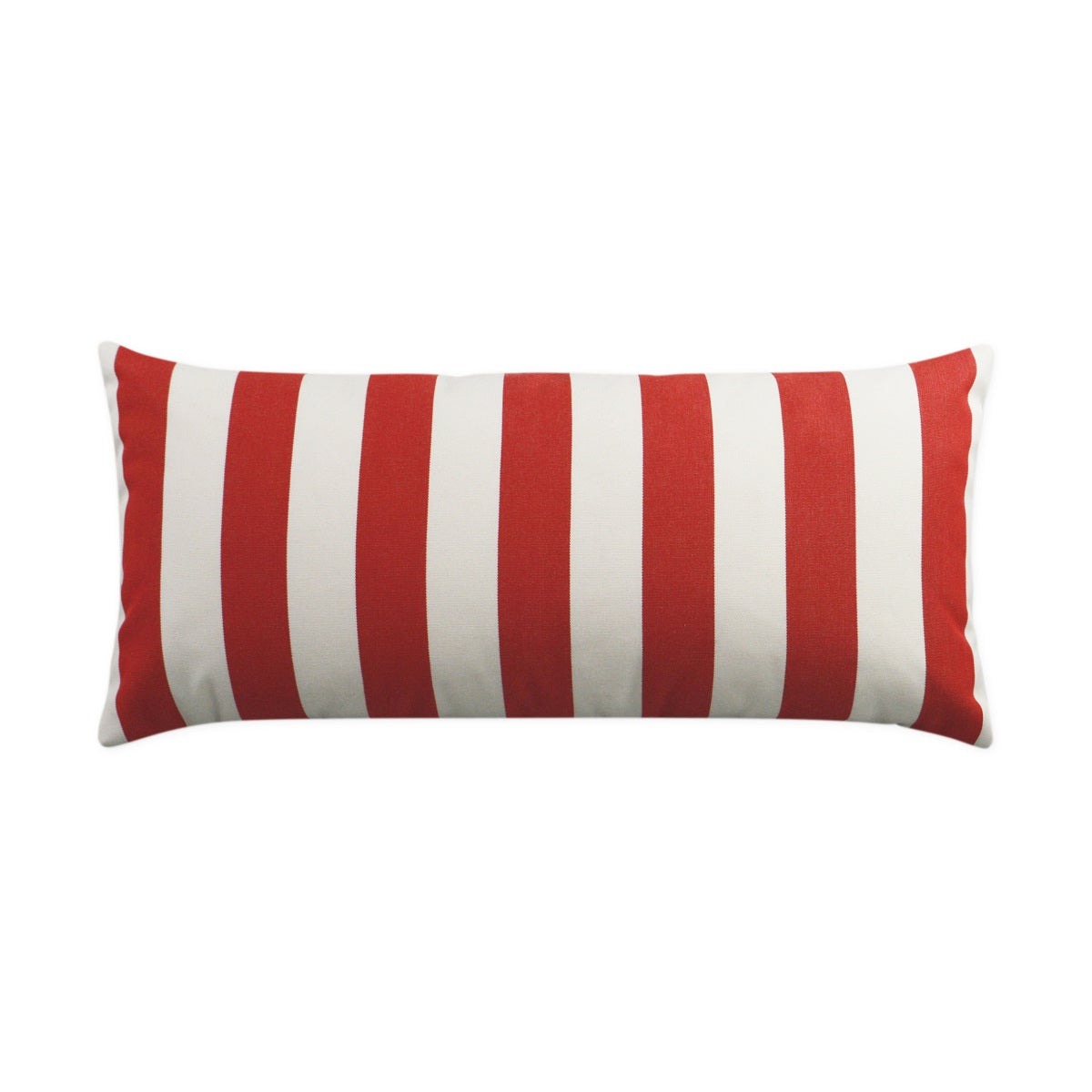 D.V. Kap Outdoor Café Stripe Lumbar Pillow - Red