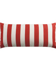 D.V. Kap Outdoor Café Stripe Lumbar Pillow - Red