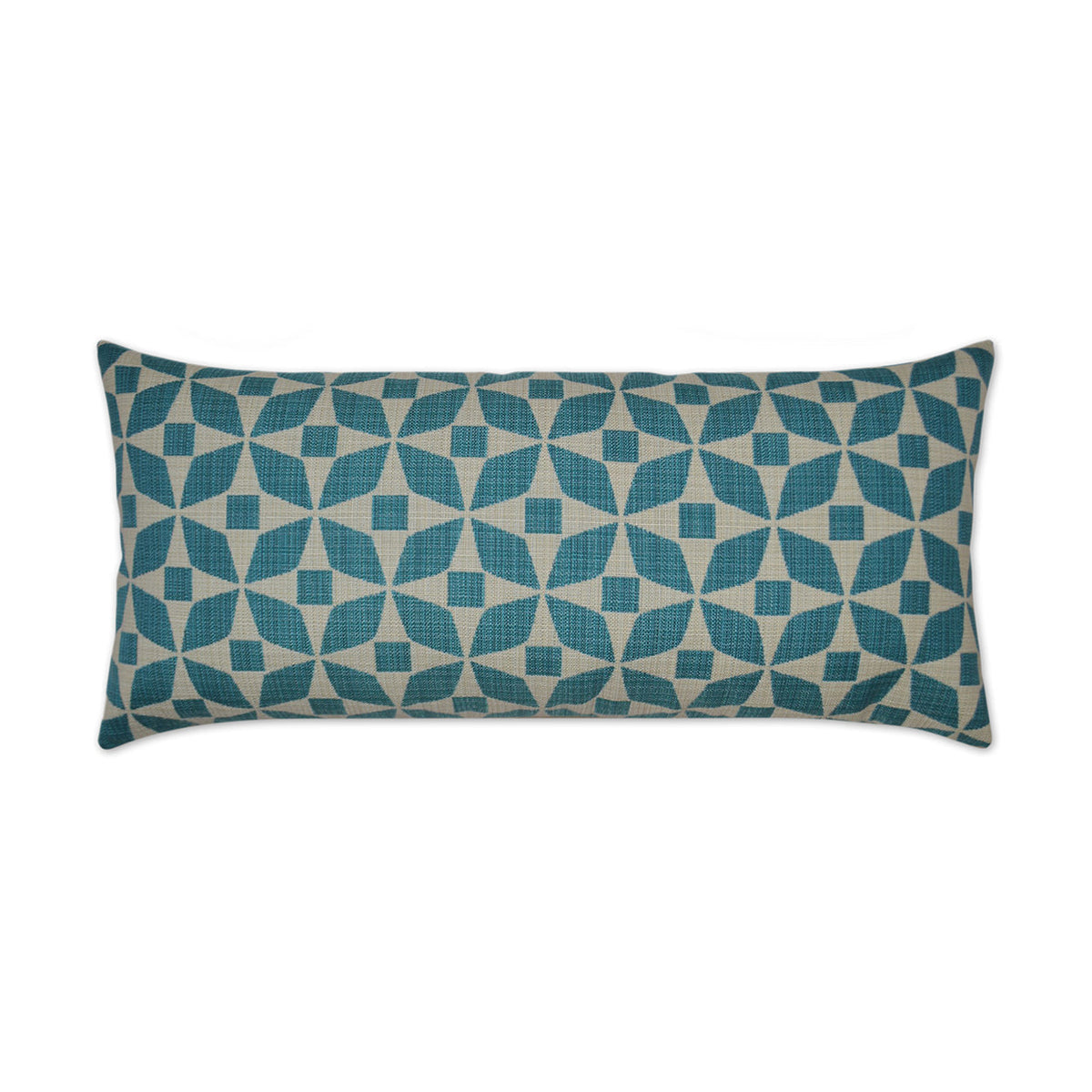D.V. Kap Outdoor Marquee Lumbar Pillow - Turquoise