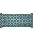D.V. Kap Outdoor Marquee Lumbar Pillow - Turquoise
