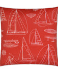 D.V. Kap Outdoor Sailing Pillow - Red