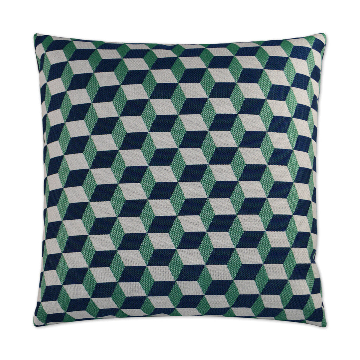 D.V. Kap Outdoor Puzzle Pillow - Emerald